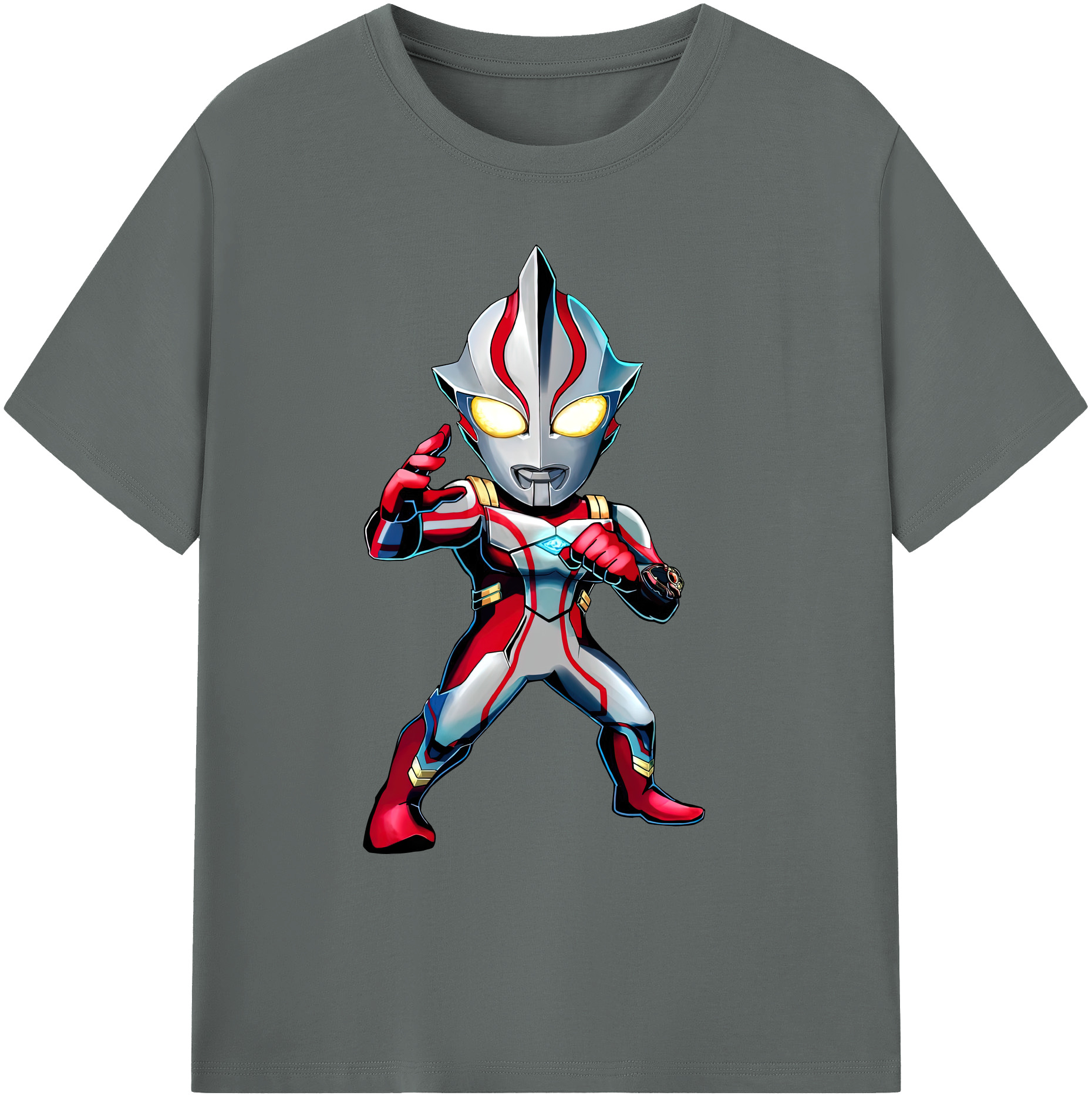 （画像用） ウルトラマン Ultraman 綿100％ メンズ半袖Tシャツ｜肌触りやわらか＆通気性
